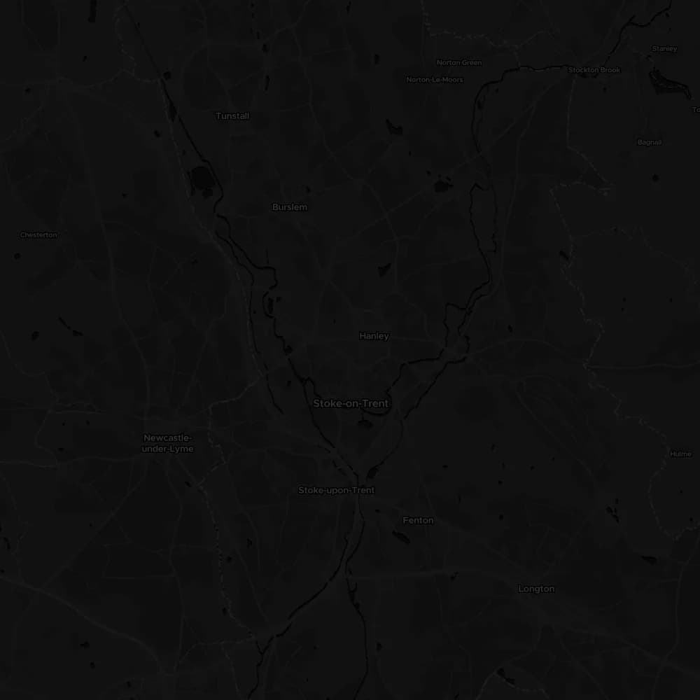 Map of Stoke-on-Trent showing the Elite Tool & Plant Hire yard at Etruria